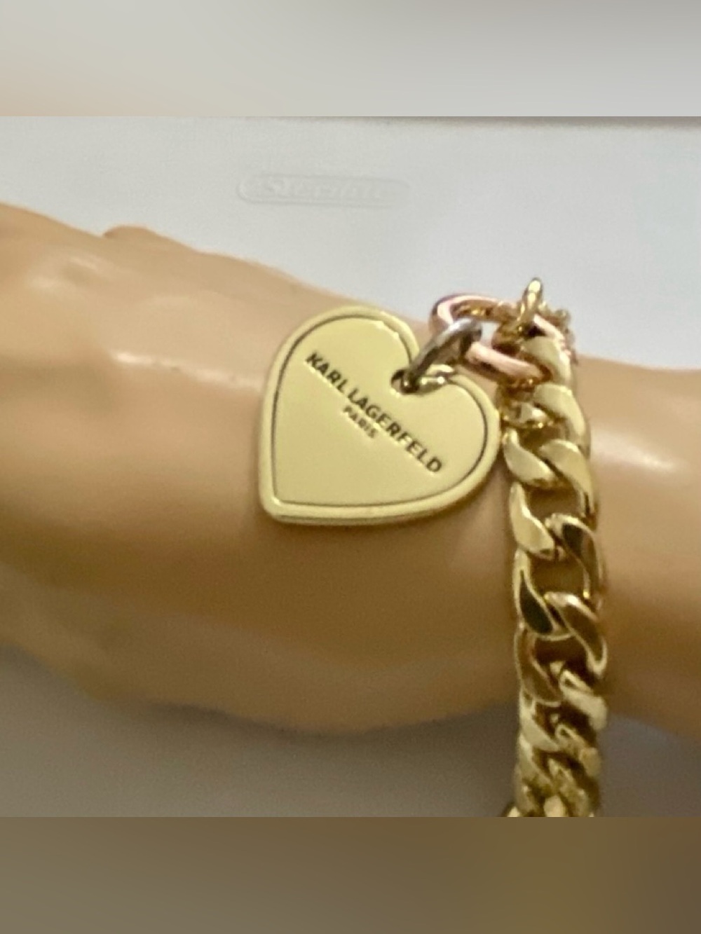 Karl Lagerfeld 2-way Handbag Charm-Bracelet